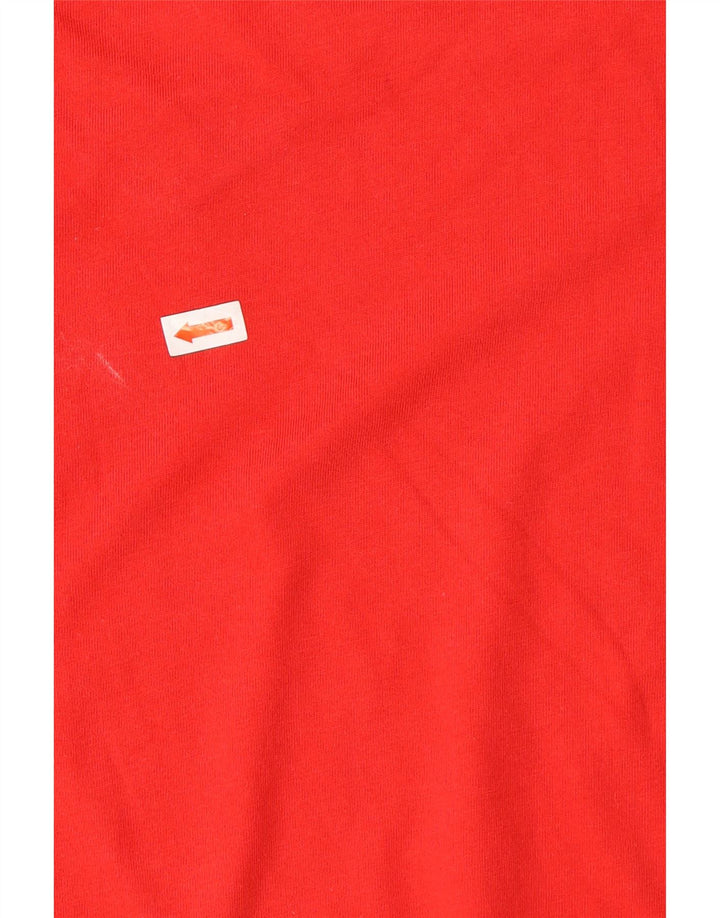 Ανδρικό T-Shirt LOTTO Top μεγάλο κόκκινο