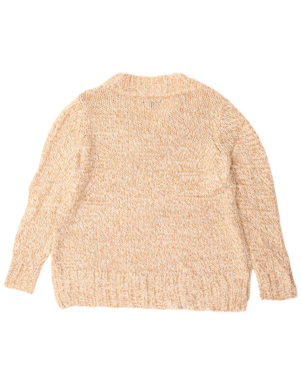 CHAPS Γυναικείο πουλόβερ με λαιμόκοψη με V λαιμόκοψη UK 16 Μεγάλο μπεζ ακρυλικό