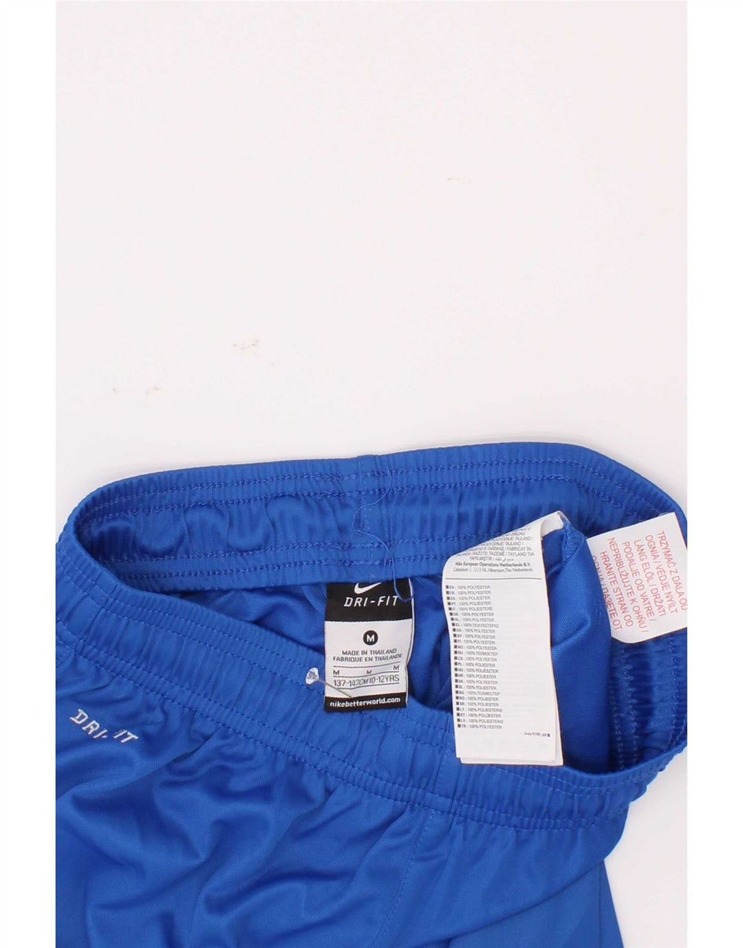 Αθλητικό σορτς Nike Boys Dri Fit 10-11 ετών από μεσαίο μπλε πολυεστέρα