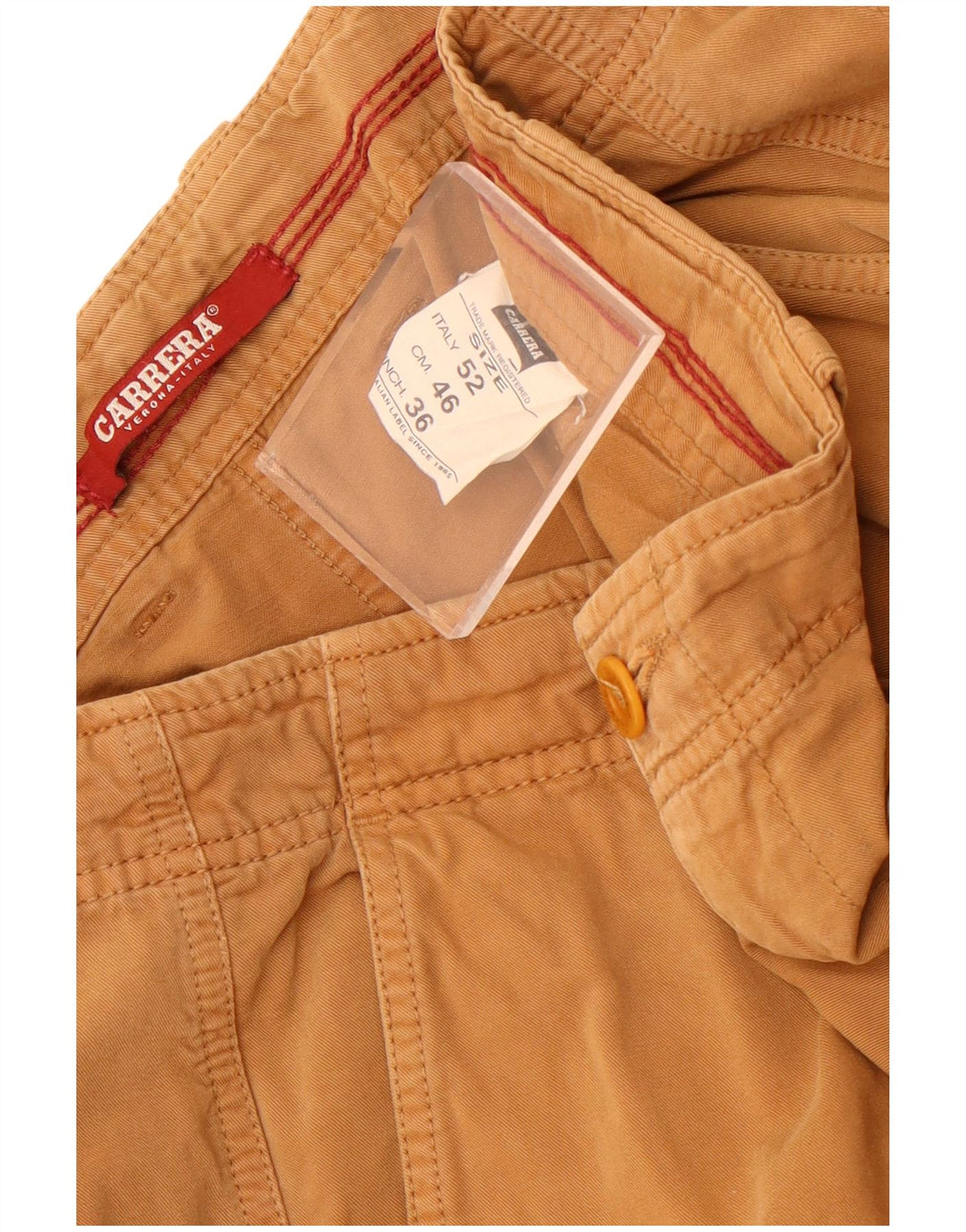 Carrera Ανδρικό Σορτς Cargo IT 52 XL W36 Καφέ Βαμβακερό
