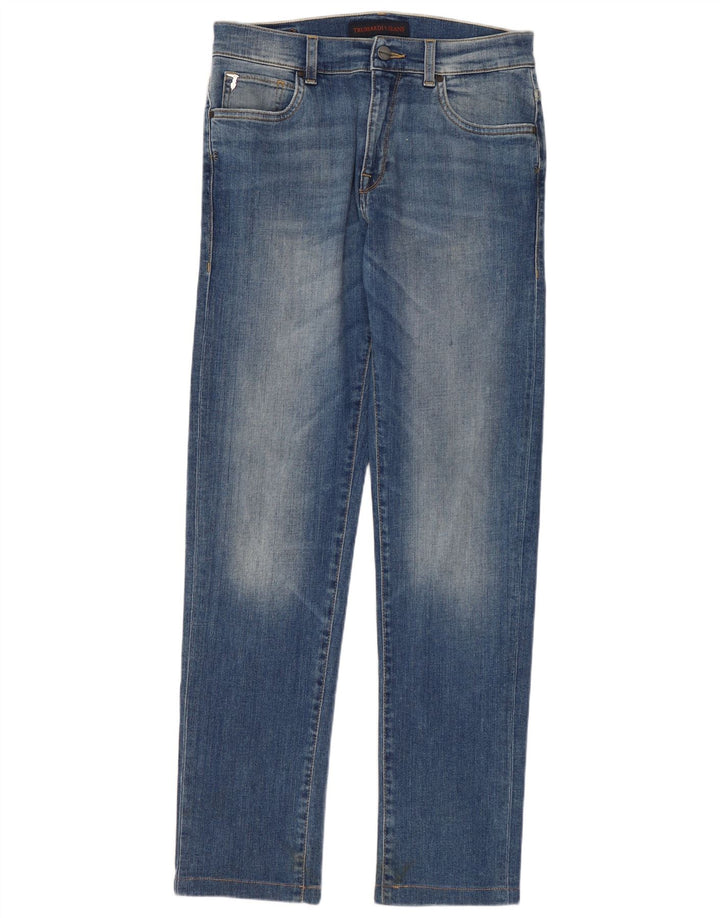 TRUSSARDI Γυναικείο Slim Jeans W31 L31 Μπλε βαμβακερό