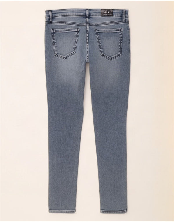 Armani Γυναικείο Super Skinny Jeans W29 L25 Blue