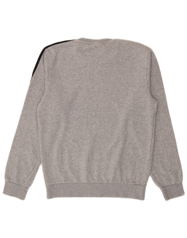 Ανδρικό γραφικό φούτερ Adidas Jumper Μικρό γκρι βαμβακερό