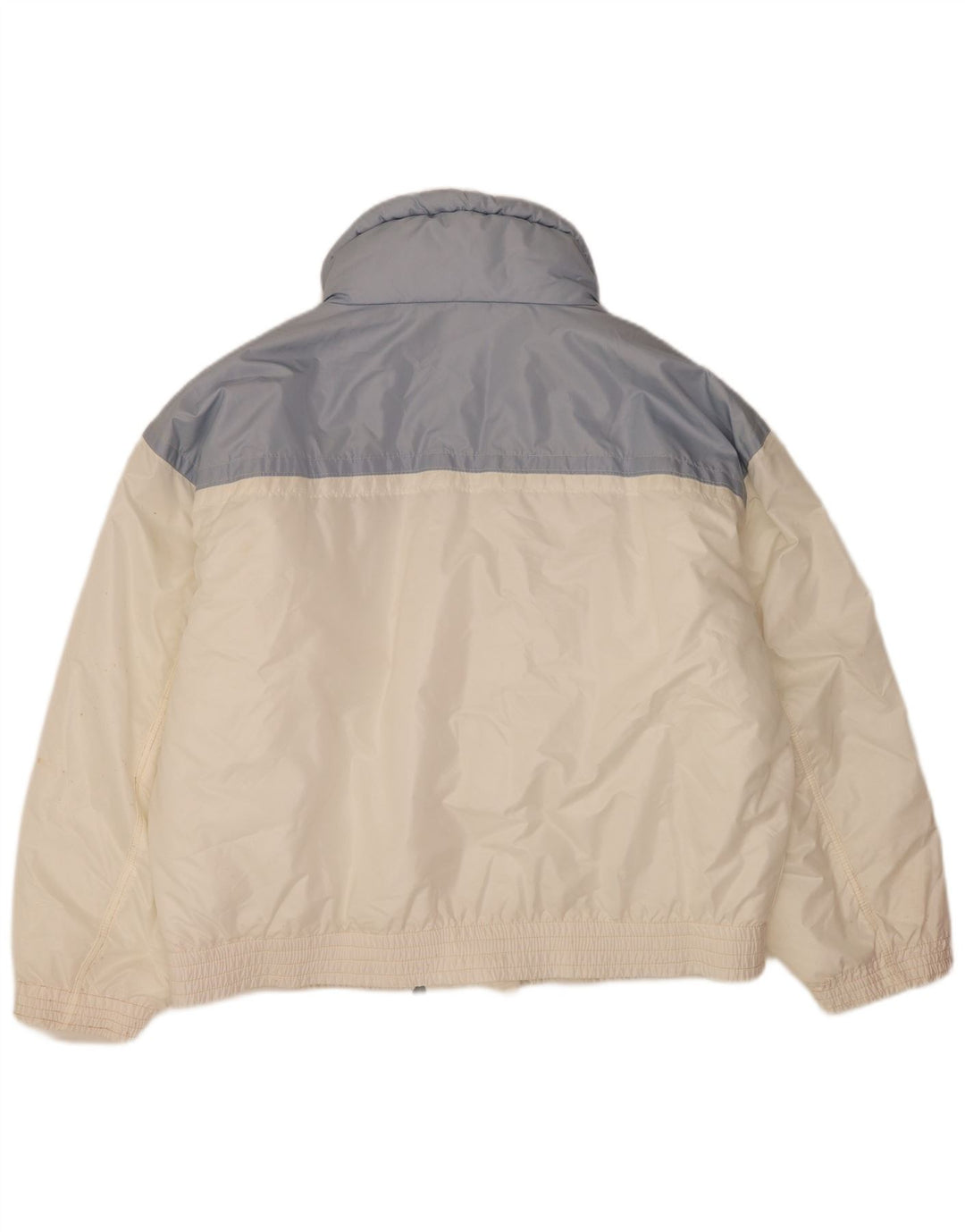 Ανδρικό τζάκετ Luhta Loose Fit UK 42 Large White Colorblock Πολυεστέρας