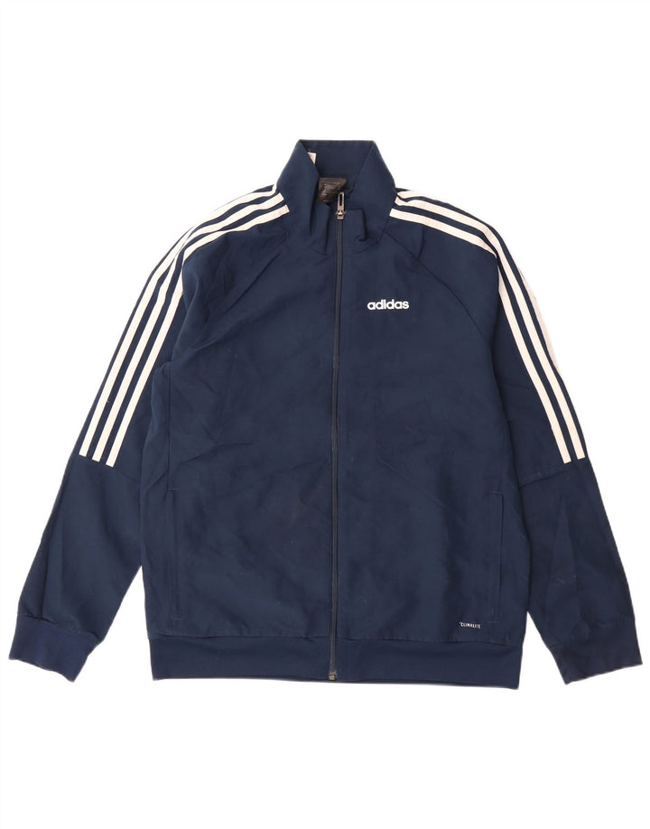 Adidas Boys Climalite αθλητική φόρμα 13-14 ετών 13-14 ετών Navy Blue Polyester