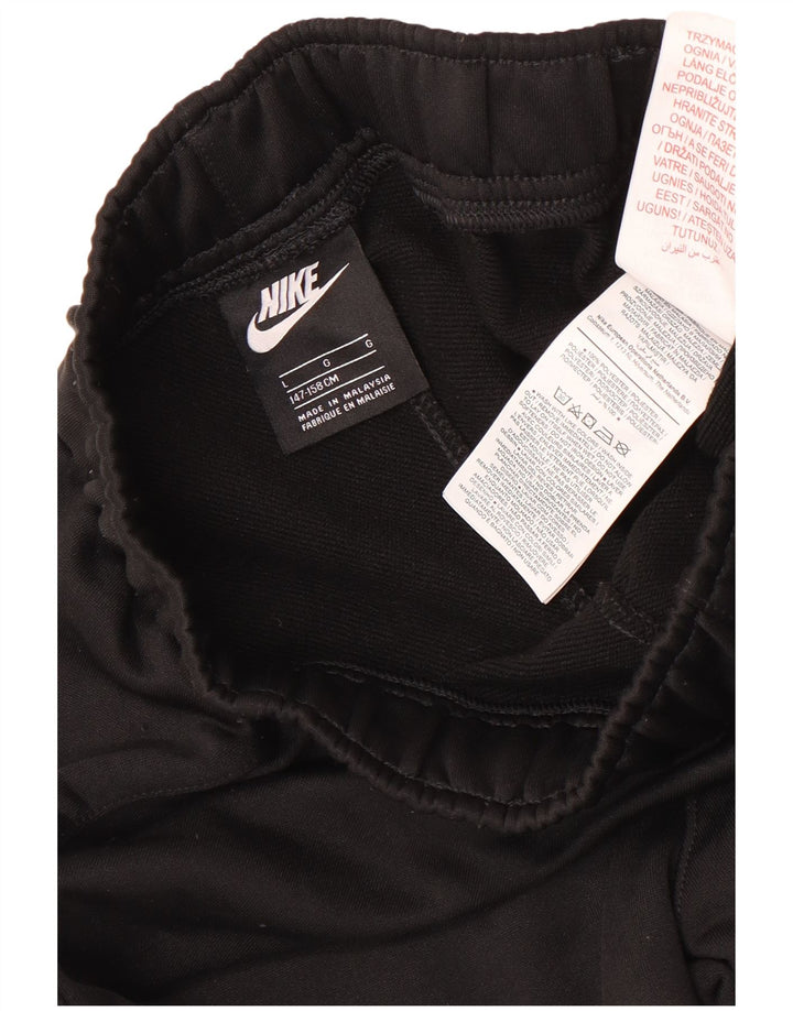 Παντελόνι αθλητικής φόρμας Nike Boys Joggers 12-13 ετών μεγάλο μαύρο πολυεστέρα