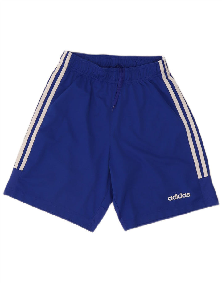 Ανδρικό αθλητικό σορτς Adidas Climalite Small Blue Polyester