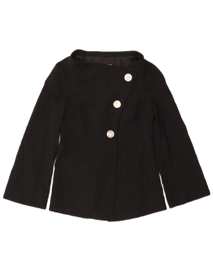 Emporio Armani Γυναικείο Μπουφάν Blazer UK 4 XS Μαύρο με 3 κουμπιά