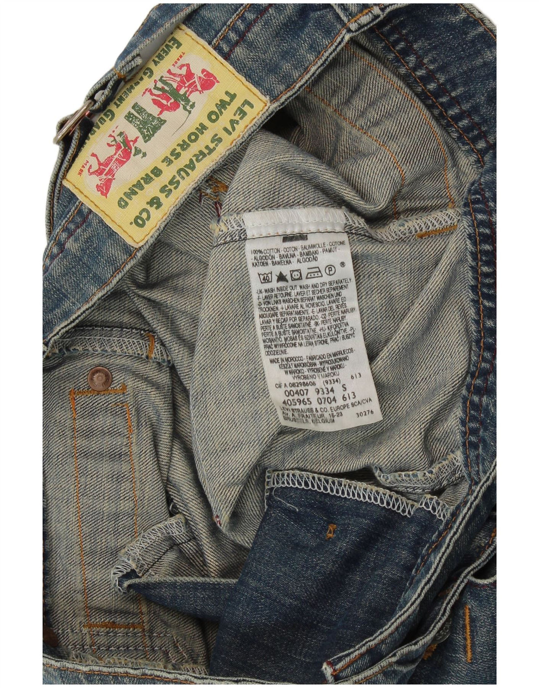 Γυναικεία Τζιν Φούστα LEVI'S Μικρή W28 Μπλε Βαμβακερή