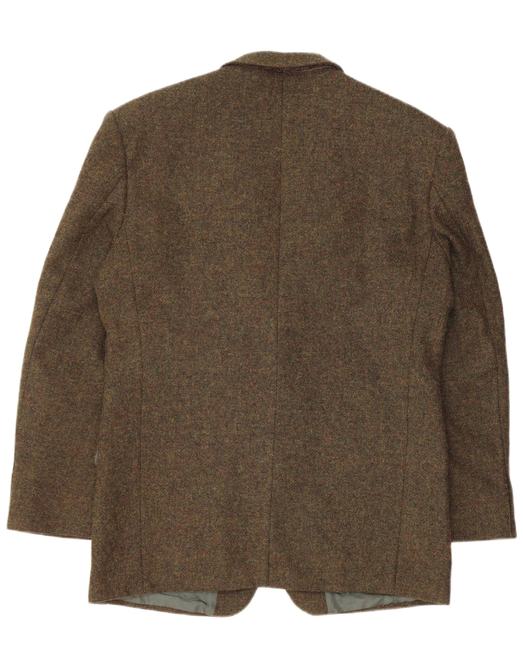 VINTAGE Ανδρικό σακάκι σακάκι με 2 κουμπιά UK 38 Medium Khaki Flecked