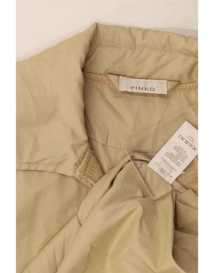 Pinko Γυναικεία καμπαρντίνα UK 12 Medium Beige Polyester