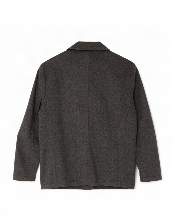 Ανδρικό πανωφόρι Hugo Boss IT 52 XL Γκρι μαλλί