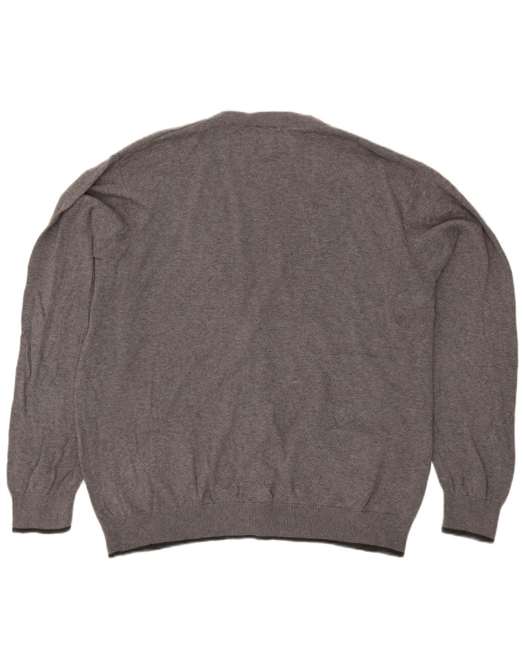 Ανδρικό πουλόβερ Marks & Spencer Blue Harbor Cardigan 2XL Γκρι βαμβακερό