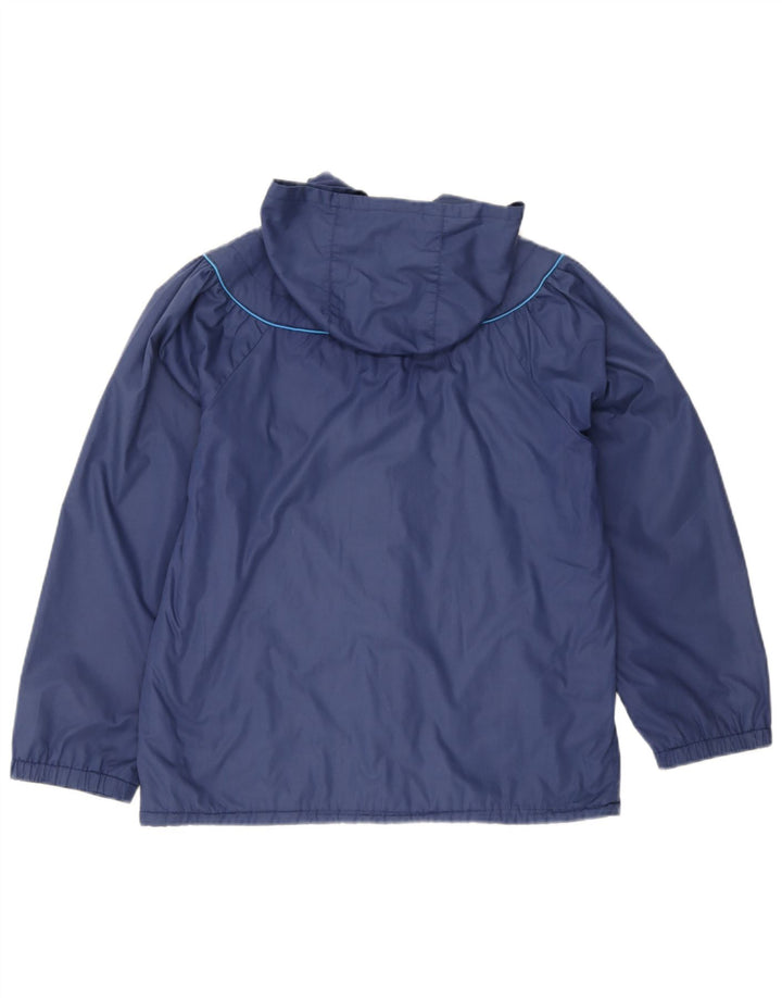 Ανδρικό μπουφάν με κουκούλα C & A UK 36 Small Navy Blue Cotton
