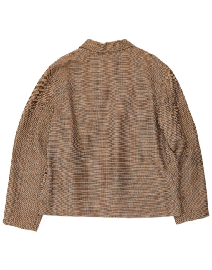 Ανδρικό μπουφάν Monsoon Bomber UK 40 Large Beige Check