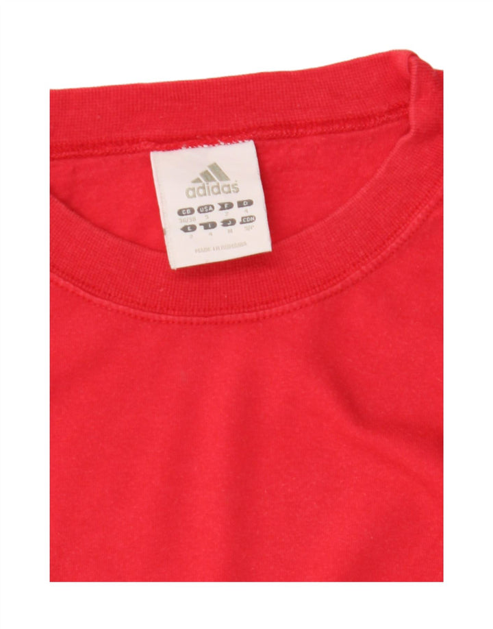 Ανδρικό τοπ Adidas μακρυμάνικο UK 36/38 Small Red
