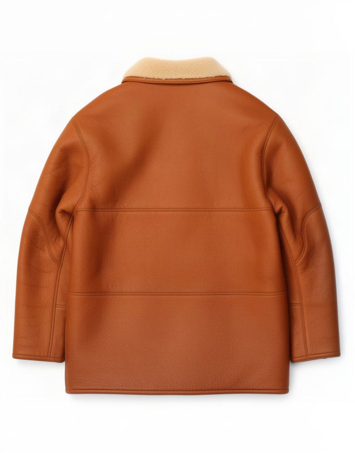 Ανδρικό Shearling Jacket Lamatta UK 40 Large Brown