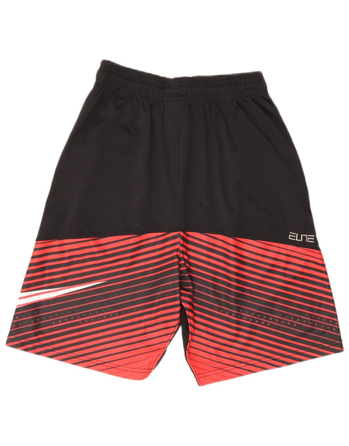 Γραφικό αθλητικό σορτς Nike ανδρικό Dri Fit, μεγάλο μαύρο ριγέ πολυεστέρα