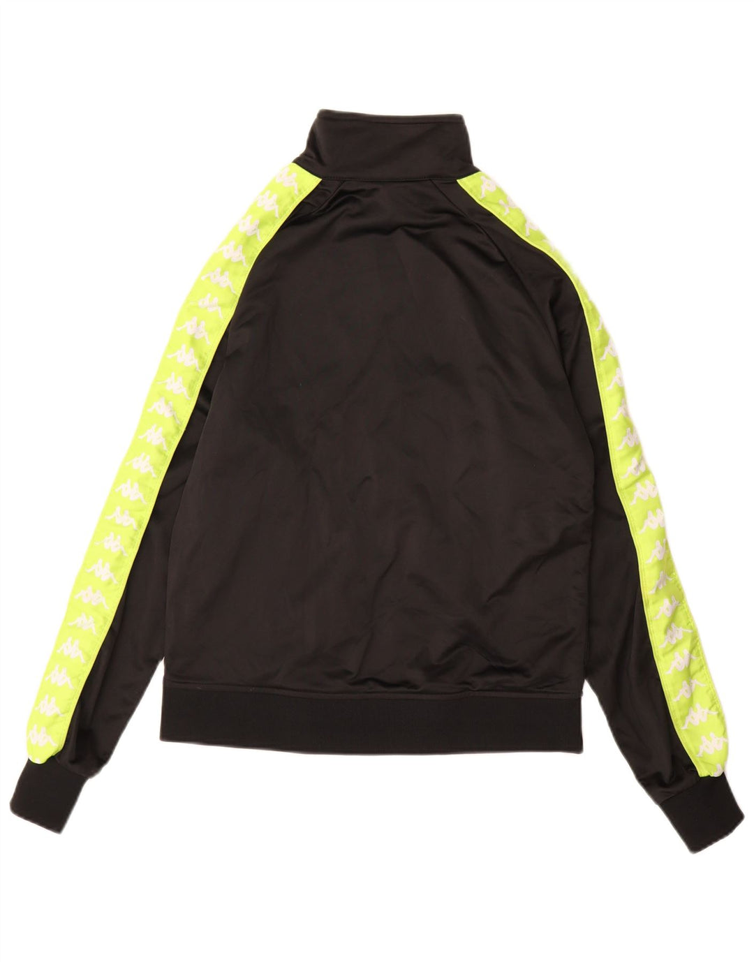 KAPPA Boys Graphic αθλητική φόρμα Top Jacket 15-16 Years Black Colourblock