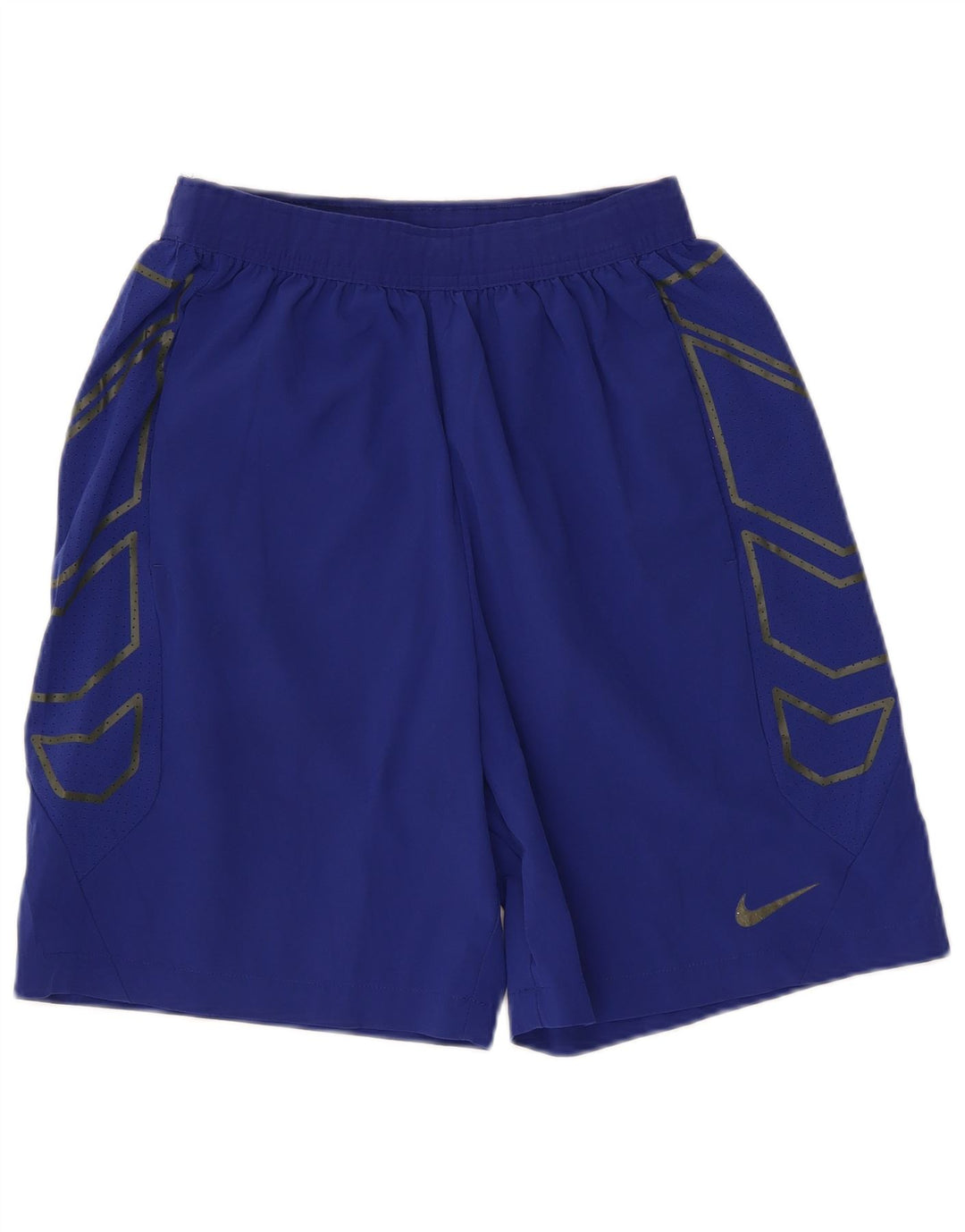 Ανδρικά γραφικά αθλητικά σορτς Nike από μεσαίο μπλε πολυεστέρα