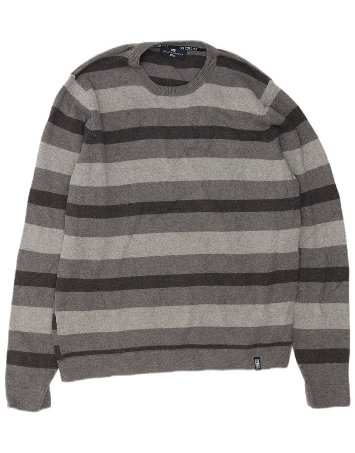 Ανδρικό πουλόβερ Marks & Spencer Blue Harbour Crew Neck Jumper Large Grey