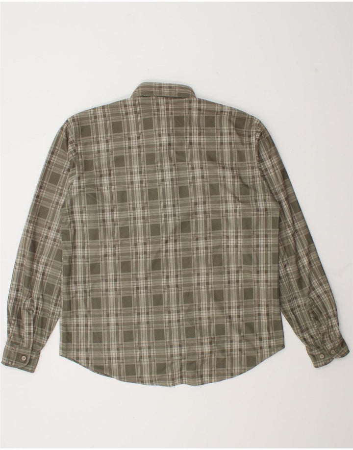 Ανδρικό πουκάμισο Mountain Experience Fleece Medium Khaki Check Polyester