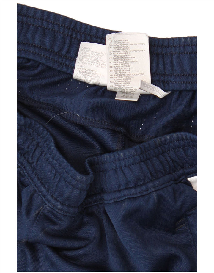 Ανδρική αθλητική φόρμα Adidas Παντελόνι Μικρό Navy Blue Polyester