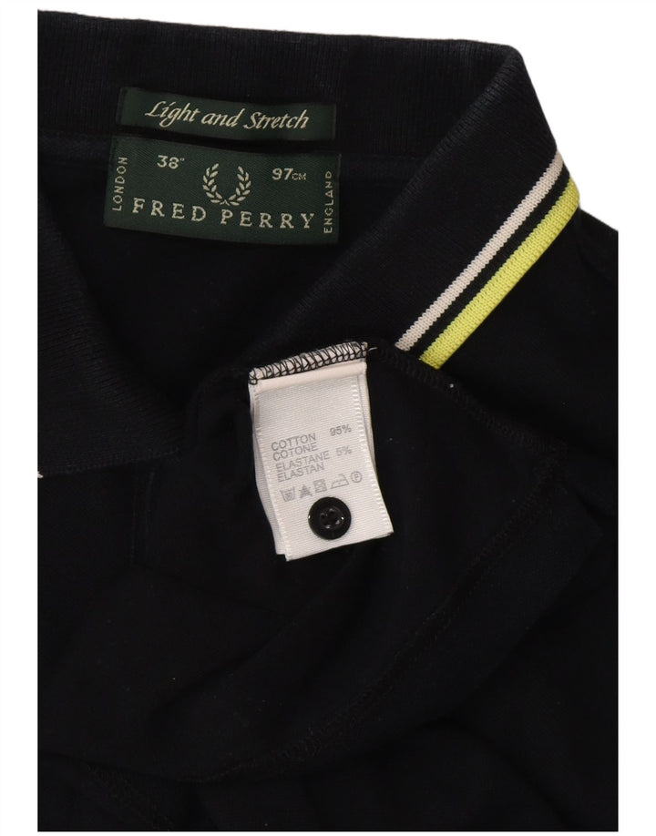FRED PERRY Ανδρικό πουκάμισο Polo Μικρό Βαμβακερό