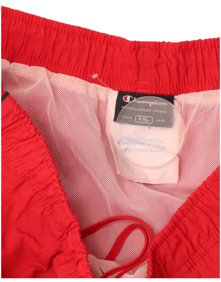 Ανδρικά σορτς κολύμβησης Champion 2XL Red Polyamide