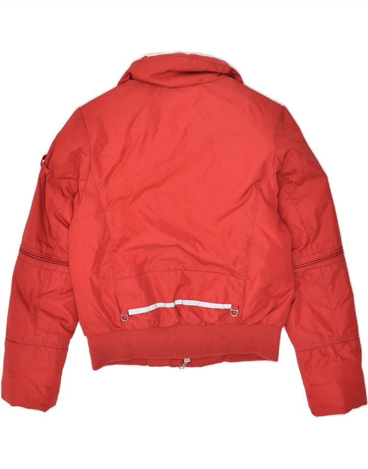 PEUTEREY Girls Padded Jacket 7-8 Years Medium Red Polyamide | Vintage PEUTEREY | Thrift | Second-Hand PEUTEREY | Used Clothing | Messina Hembry 