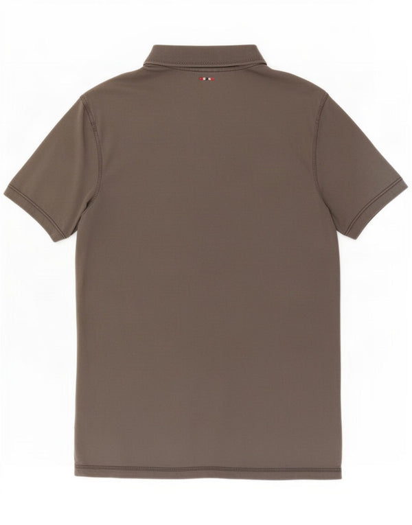 Ανδρικό πουκάμισο Napapijri Geographic Polo Medium Grey Cotton