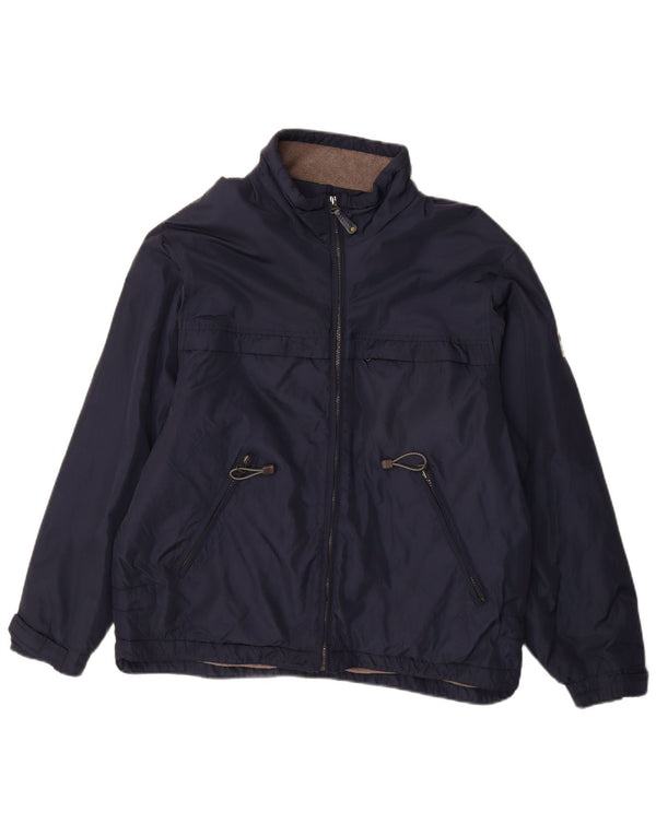 Ανδρικό μπουφάν Invicta Windbreaker UK 38 Medium Navy Blue Polyamide