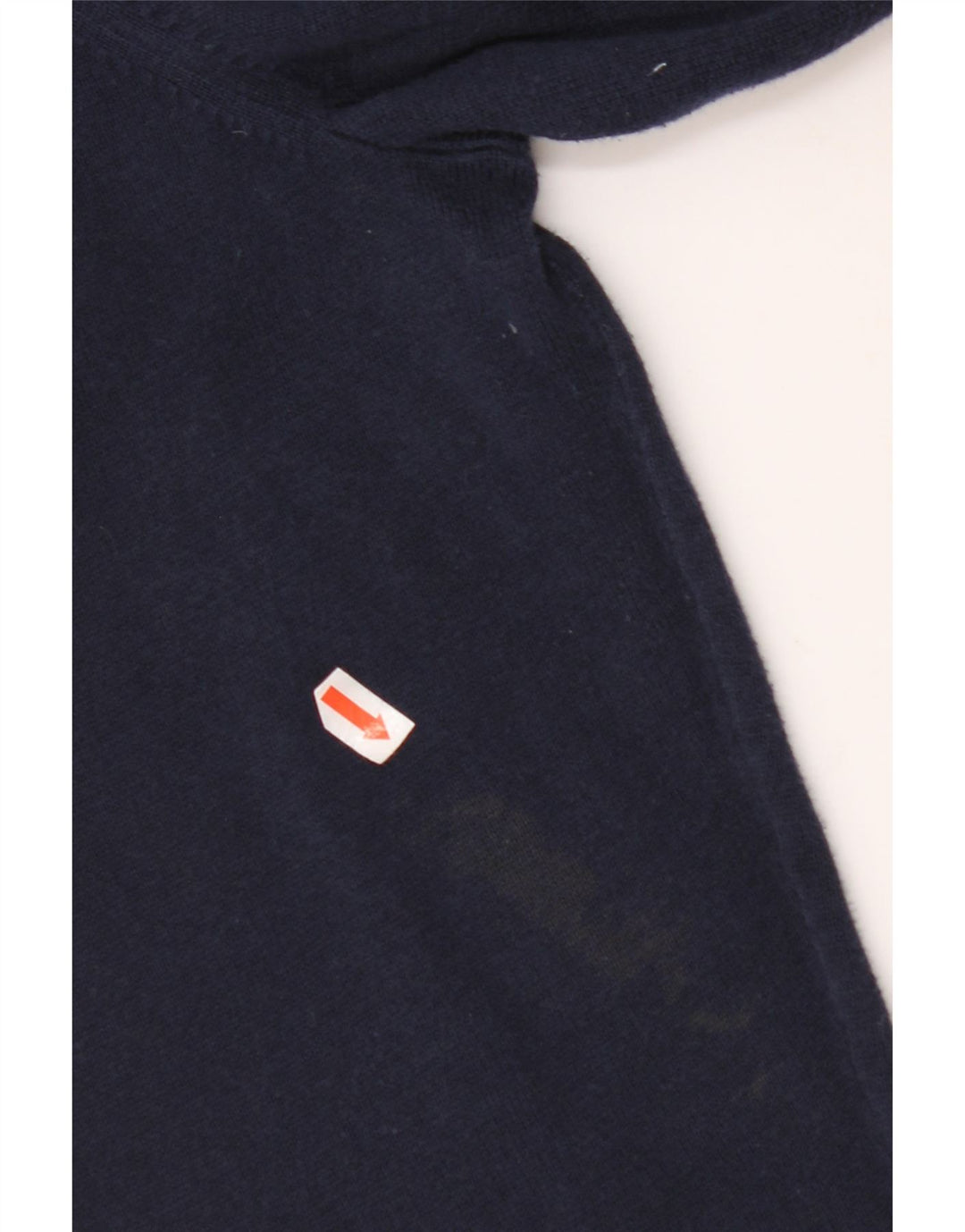 TOMMY HILFIGER Γυναικείο πουλόβερ ζακέτα UK 18 XL Navy Blue Cotton