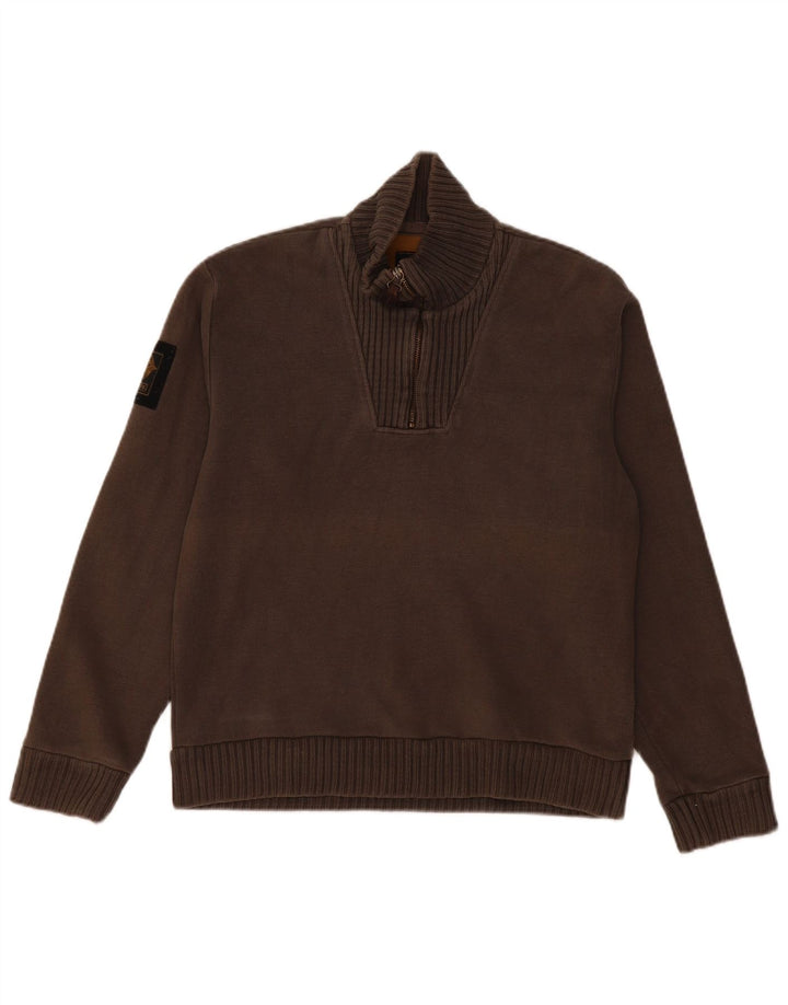 Ανδρικό πουλόβερ με φερμουάρ REPLAY Μεσαίο Γκρι