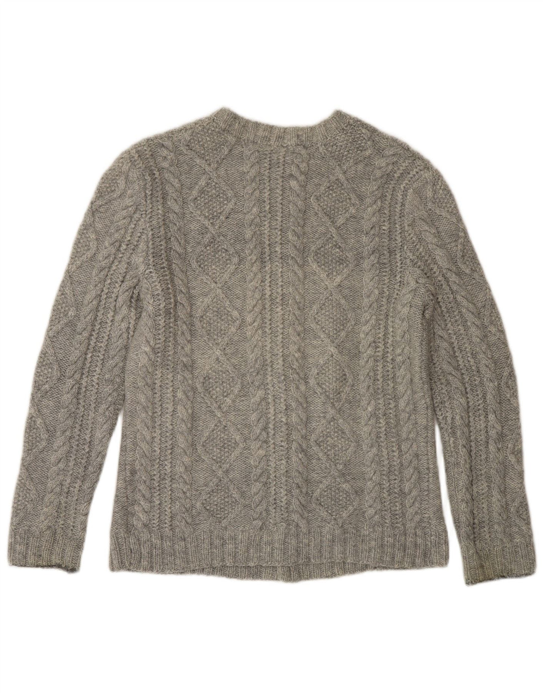 Γυναικείο πουλόβερ με ζακέτα VINTAGE UK 10 Small Grey