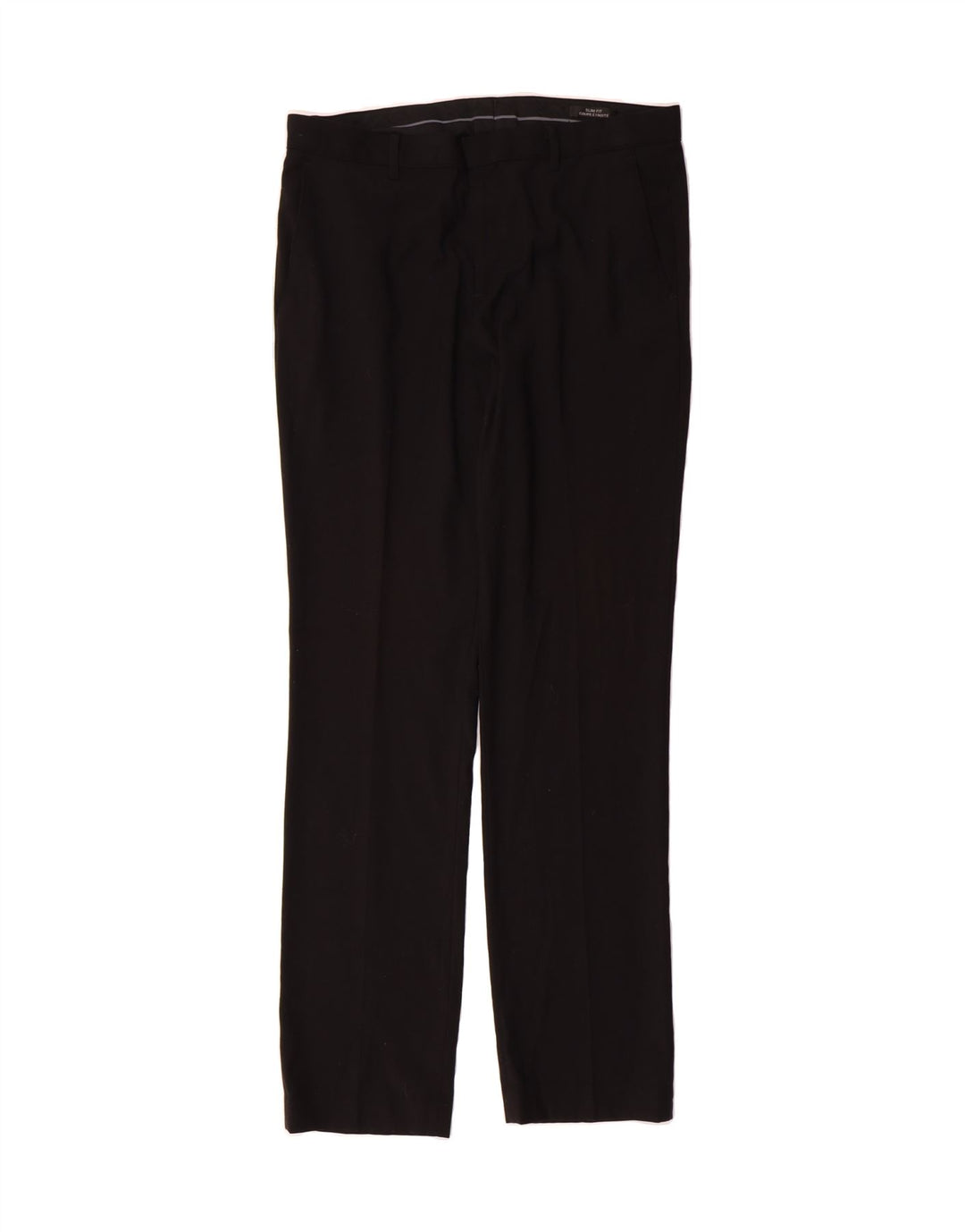 MOSSIMO Mens Slim Fit Casual Trousers W34 L34 Black Polyester Vintage Mossimo and Second-Hand Mossimo from Messina Hembry 