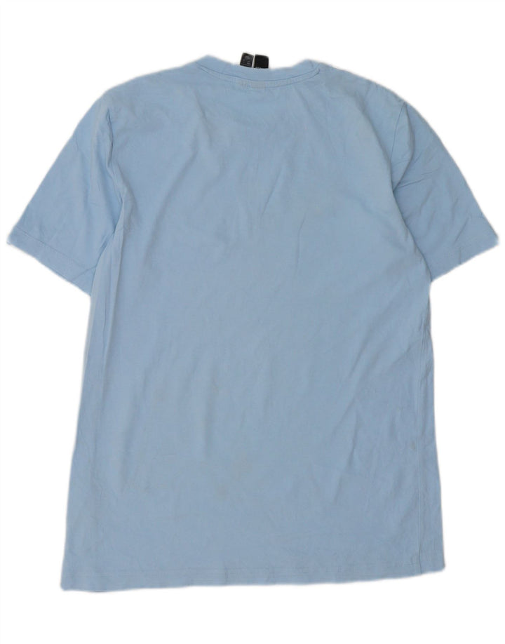 Ανδρικό T-Shirt Adidas Top Μικρό Μπλε Βαμβακερό