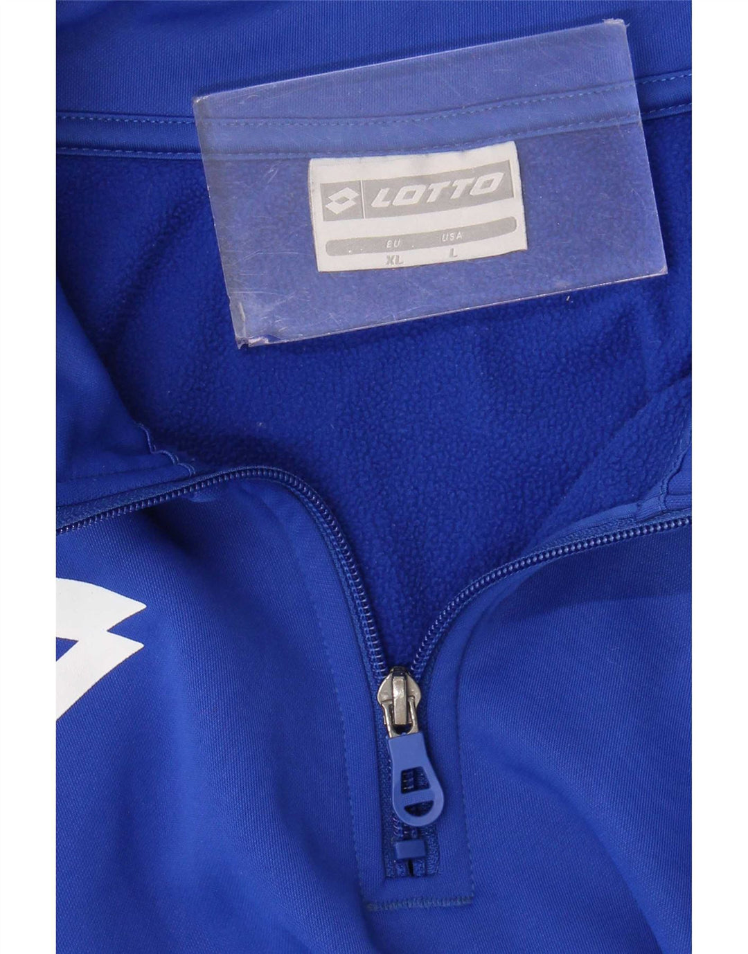 Ανδρικό φούτερ Lotto με φερμουάρ Jumper Large Blue