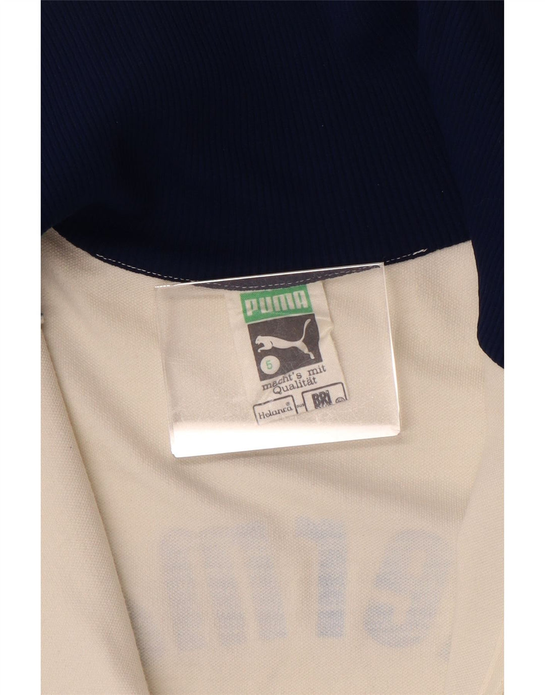 Γυναικεία αθλητική φόρμα γραφικών Puma Top Jacket UK 16 Large White Colourblock