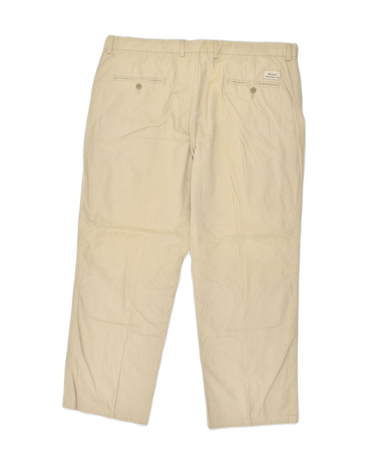 AVIREX Mens Straight Chino Trousers W42 L29  Beige Cotton | Vintage Avirex | Thrift | Second-Hand Avirex | Used Clothing | Messina Hembry 