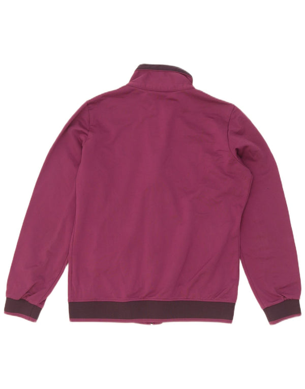 Champion Womens Heritage Fit Top Jacket UK 14 Medium Purple