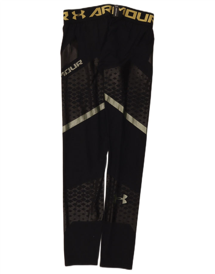 Ανδρικά γραφικά κολάν Under Armour Small Black Colourblock