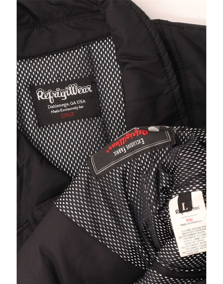 Refrigiwear Γυναικείο τζάκετ Cruz Windbreaker UK 14 Large Black Polyamide