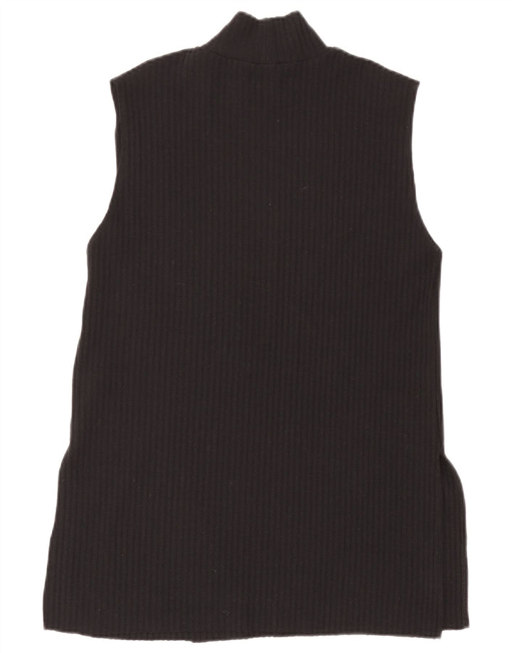 Zara Γυναικείο Γιλέκο Tank Top UK 12 Medium Black Polyester