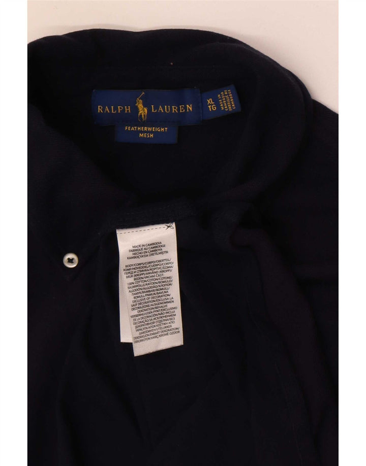 Ανδρικό πουκάμισο Ralph Lauren XL Navy Blue Cotton