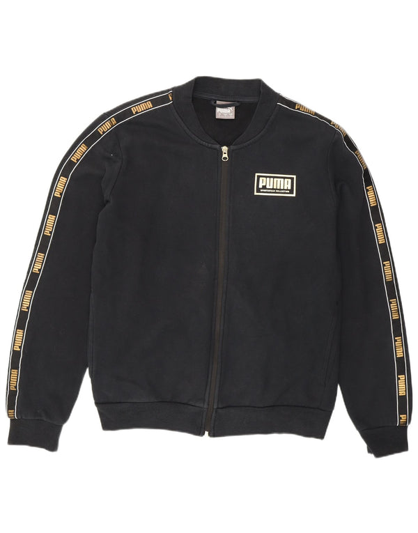 Ανδρική φόρμα γυμναστικής γραφική Puma Top Jacket Small Black
