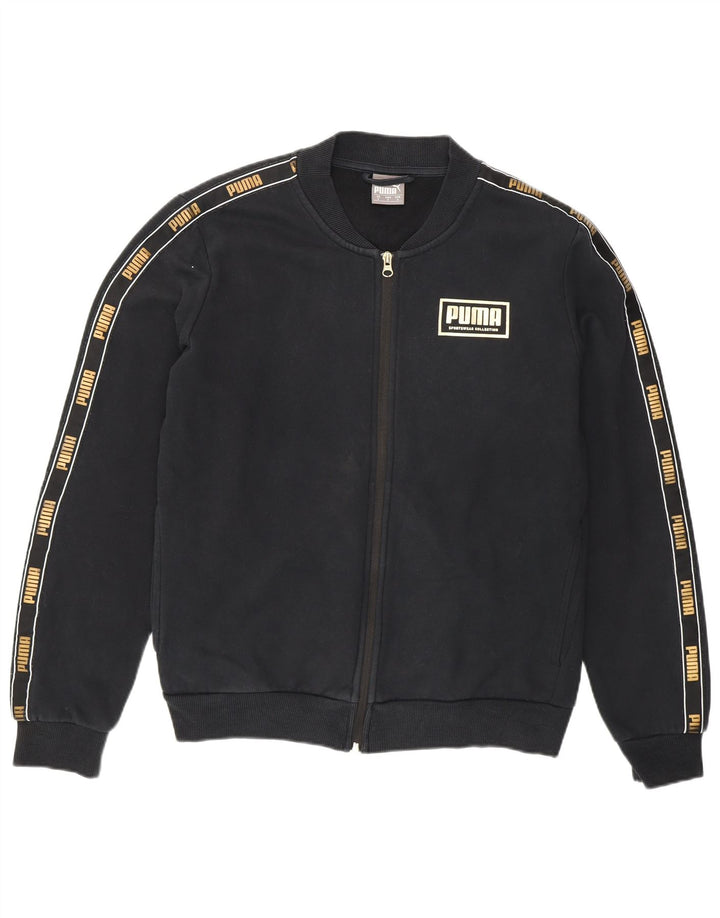 Ανδρική φόρμα γυμναστικής γραφική Puma Top Jacket Small Black