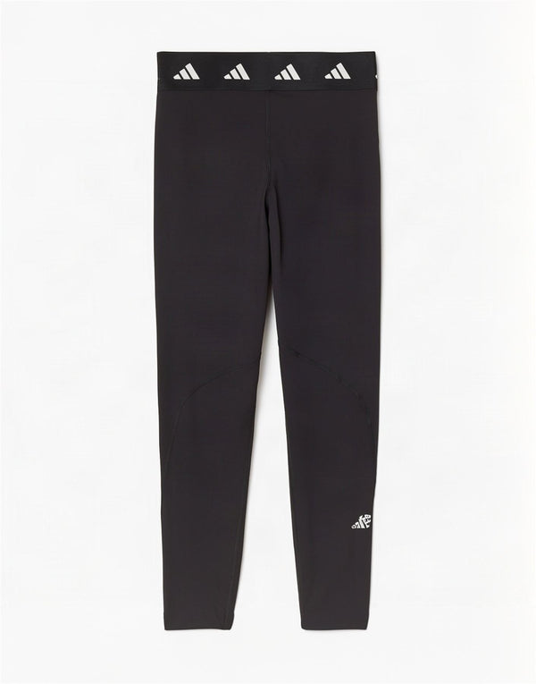 Adidas Γυναικεία Aeroready Graphic κολάν UK 8/10 Small Black
