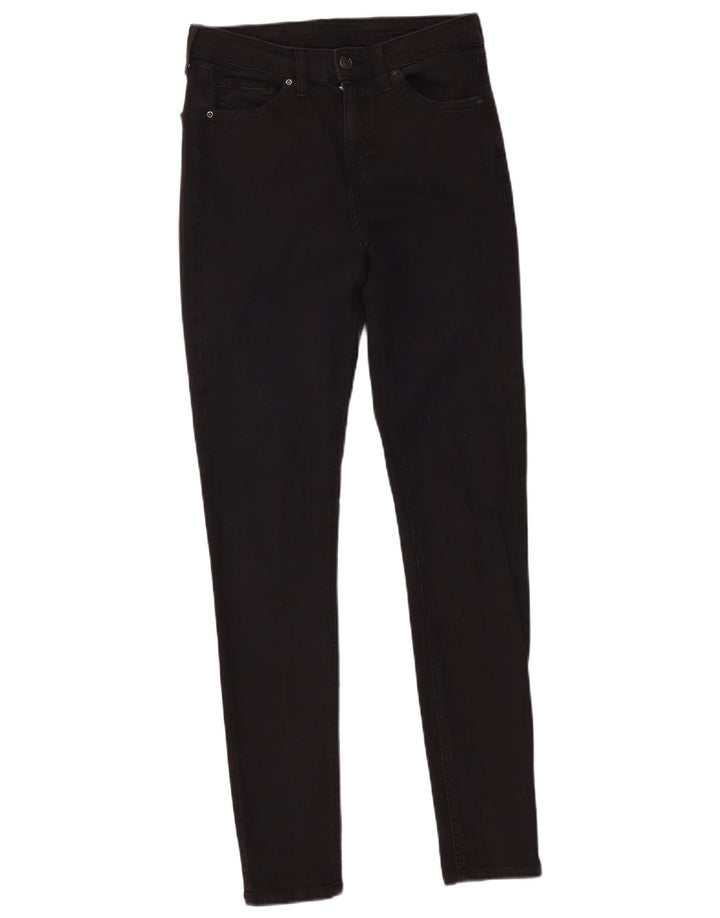 Topshop Γυναικεία Skinny Jeans W28 L29 Μαύρο Πολυεστέρας
