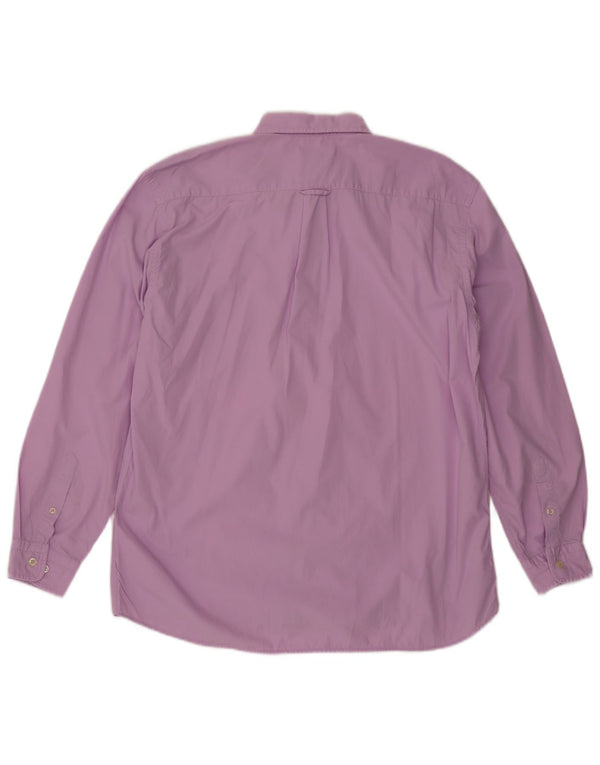 Πουκάμισο Gant Mens Phoenix Regular Fit Large Purple Cotton Classic